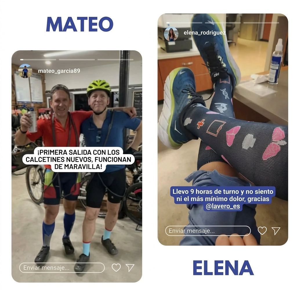Calcetines de Compresión Graduada Lavero