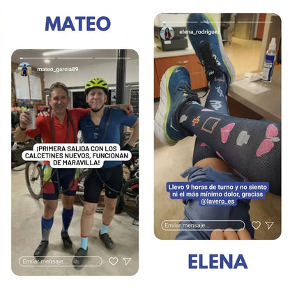 Calcetines de Compresión Graduada Lavero