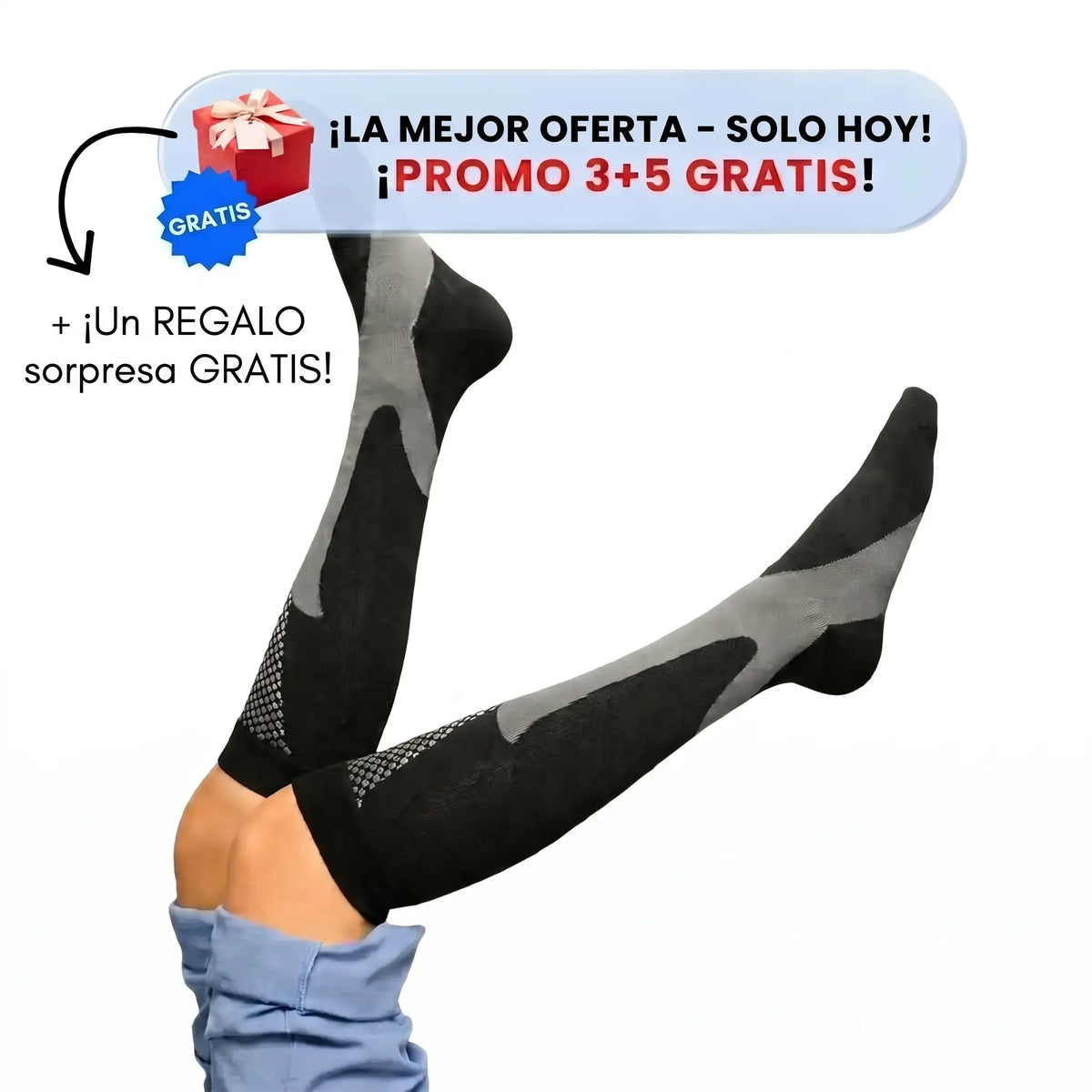 Calcetines de Compresión Graduada Lavero