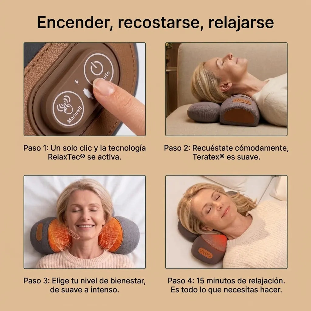 Teratex® Masajeador 3 en 1