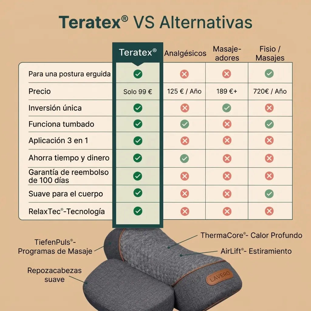 Teratex® Masajeador 3 en 1