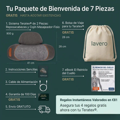 Teratex® Masajeador 3 en 1